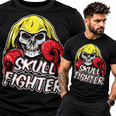 KOSZULKA SPORTY WALKI SKULL FIGHTER